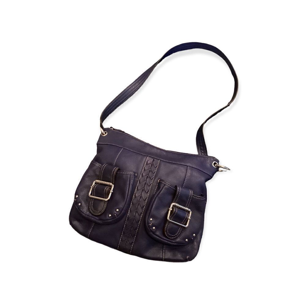 Tignanello Vintage Crossbody Bag Navy